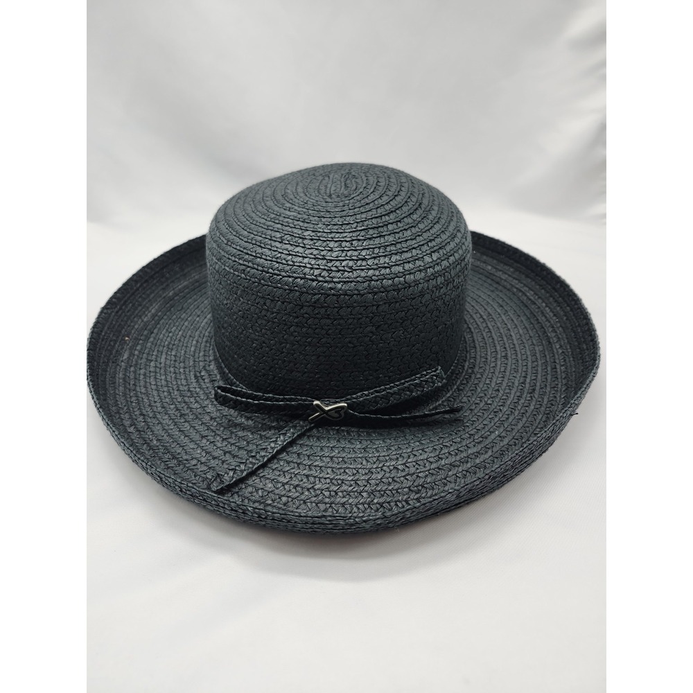 Betmar Classic Black Roll Up Sun Hat